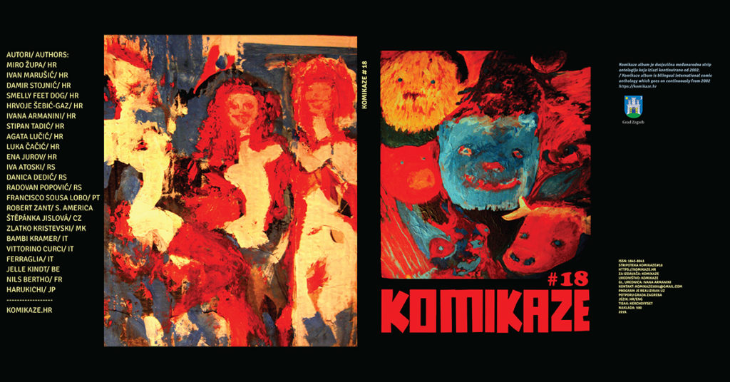 KOMIKAZE strip album_OMOT