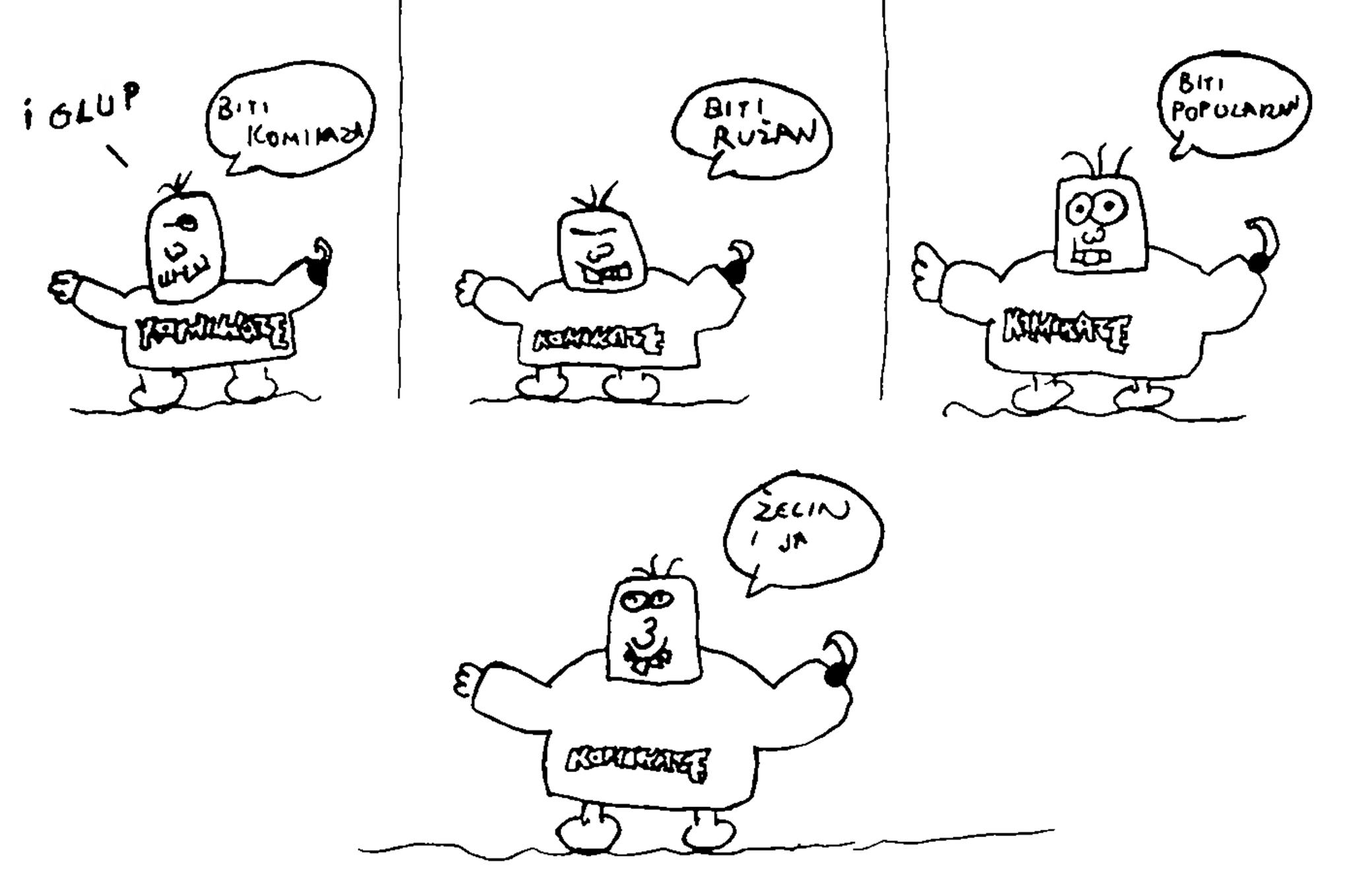 komikaze radionica @ mafest / zlata rica, filippucci & marin