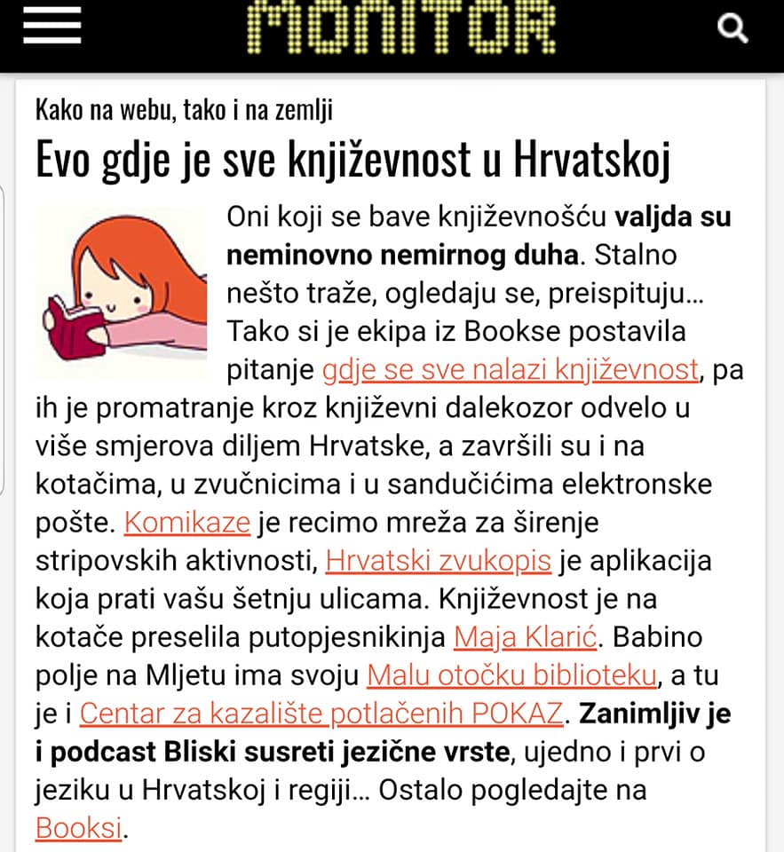 Gdje je sve književnost?