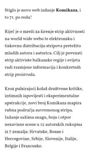 KOMIKAZE WEBZINE NO 71