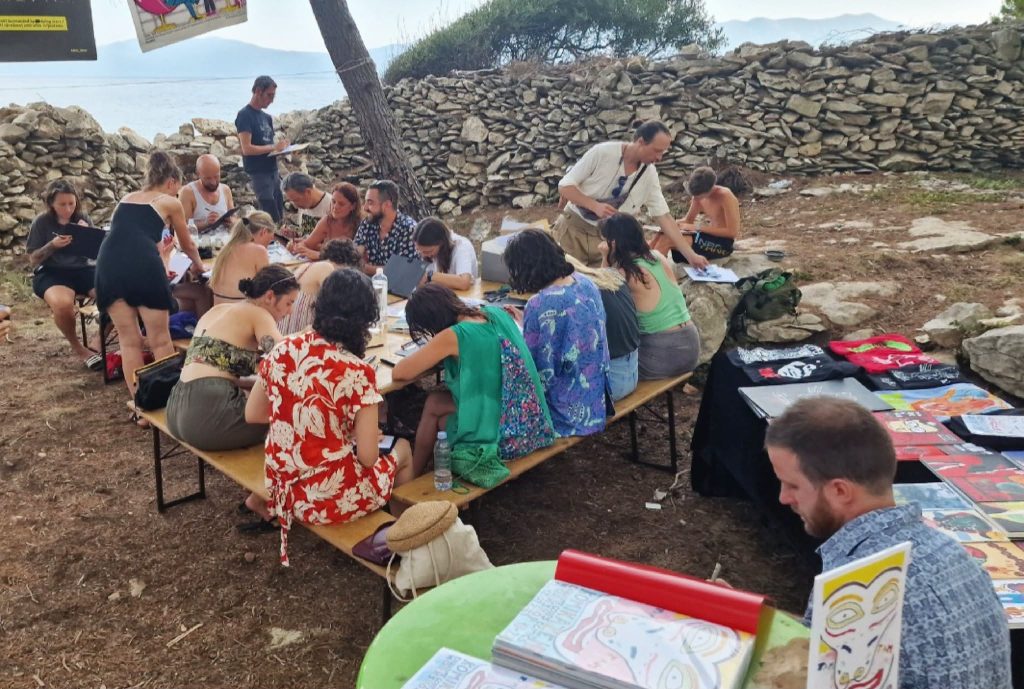 KOMIKAZE RADIONICA / TAM TAM FESTIVAL, SUĆURAJ, HVAR 2025
