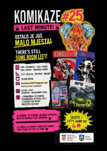 ZADNJI POZIV ZA STRIP AUTORE! / LAST CALL FOR COMIC ARTISTS
